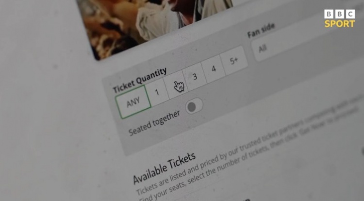 BBC：一些海外公司从在线售票平台大量获取球票，再进行高价转售
